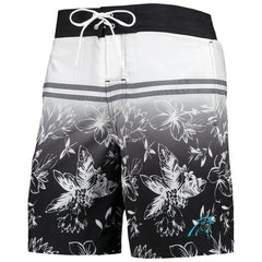 Carolina Panthers G-III Sports by Carl Banks Island Volley Swim Shorts - Black sale