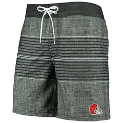 Cleveland Browns G-III Sports by Carl Banks Horizon Swim Shorts - Black on sale