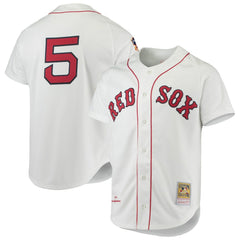 Nomar Garciaparra Boston Red Sox 1997 Cooperstown Collection Authentic Jersey White