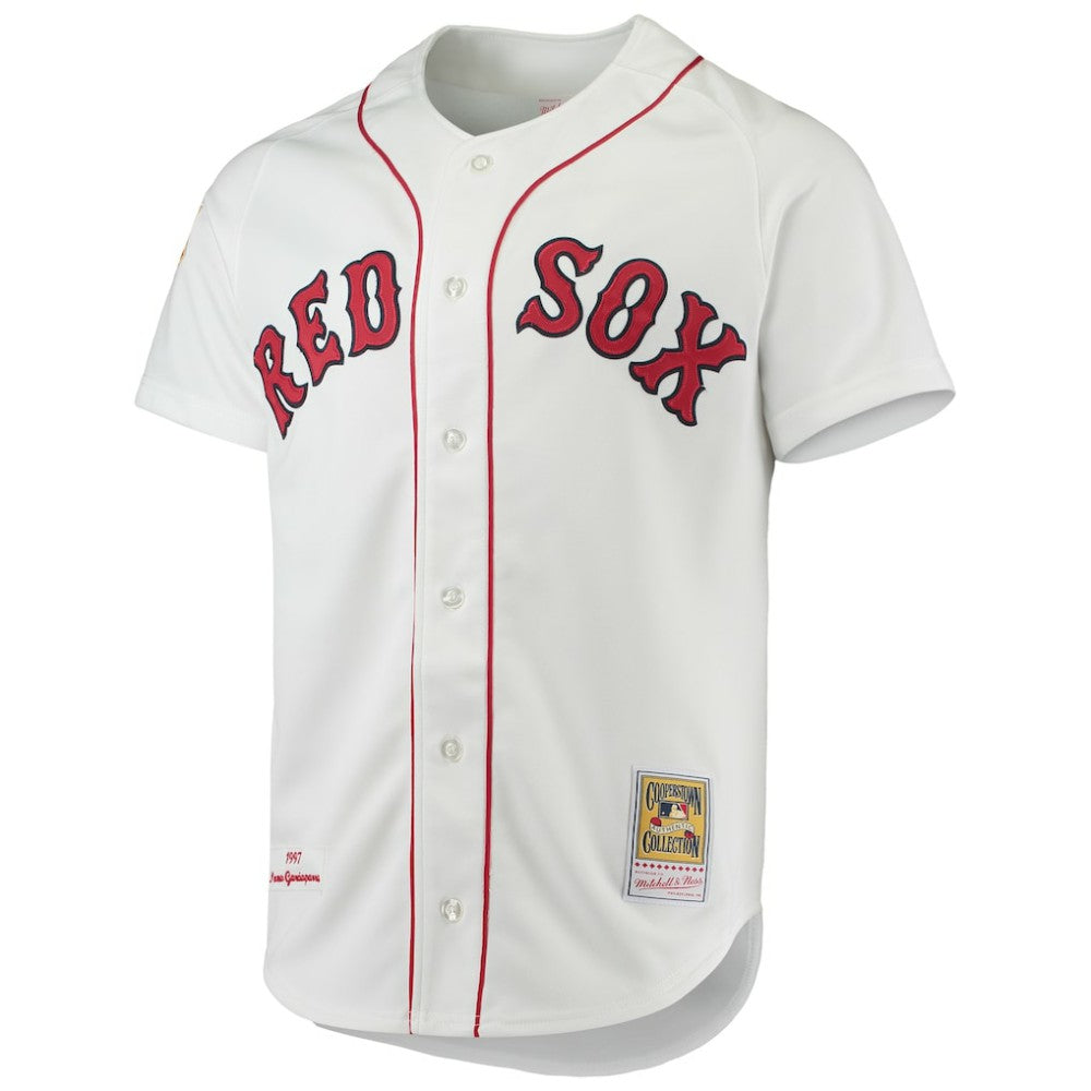 Nomar Garciaparra Boston Red Sox 1997 Cooperstown Collection Authentic Jersey White