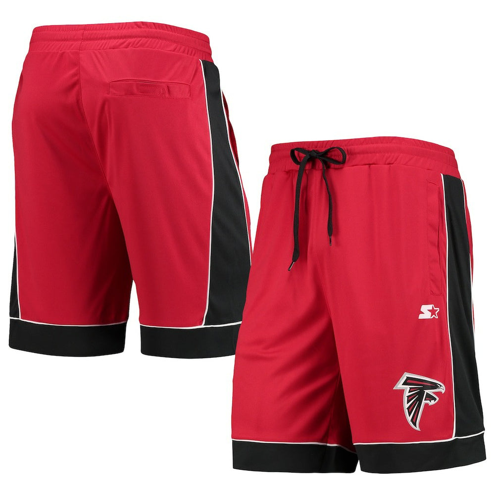 Atlanta Falcons Starter Fan Favorite Fashion Shorts - Red/Black online