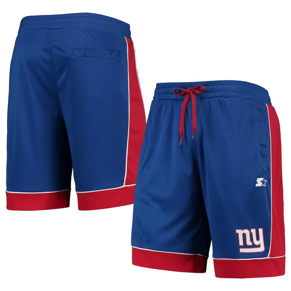 New York Giants Starter Fan Favorite Fashion Shorts - Royal/Red outlet
