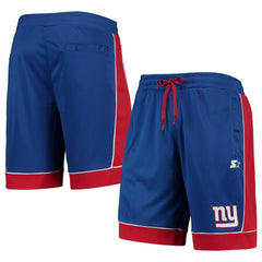 New York Giants Starter Fan Favorite Fashion Shorts - Royal/Red outlet