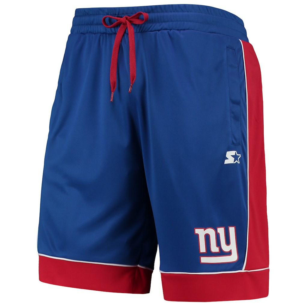 New York Giants Starter Fan Favorite Fashion Shorts - Royal/Red outlet