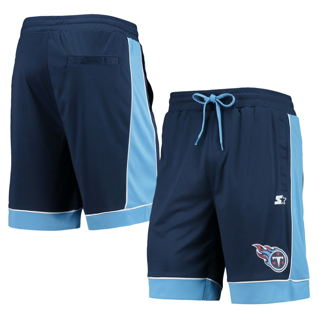 Tennessee Titans Starter Fan Favorite Fashion Shorts - Navy/Blue on sale