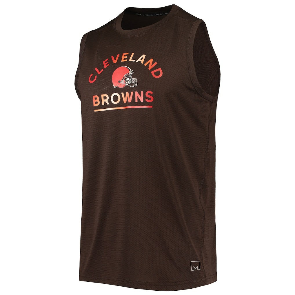 Cleveland Browns MSX by Michael Strahan Rebound Tank Top - Brown online