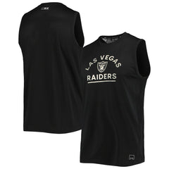 Las Vegas Raiders MSX by Michael Strahan Rebound Tank Top - Black discount