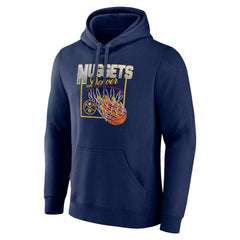 Denver Nuggets Alley Oop Pullover Hoodie sale - Navy sale