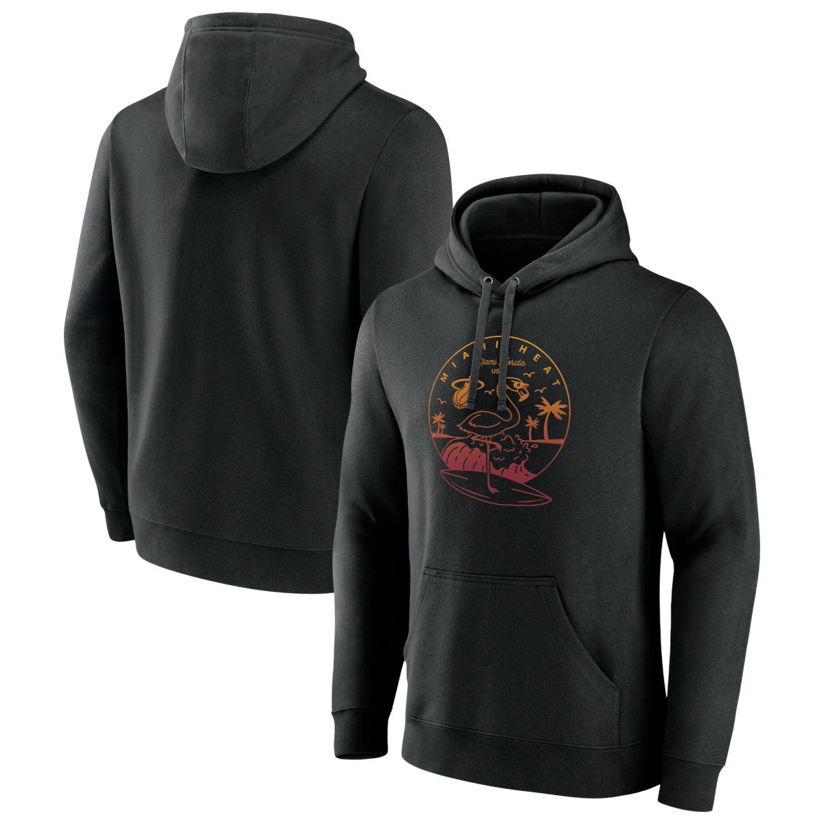 Miami Heat Tip-Off Pullover Hoodie - Black sale