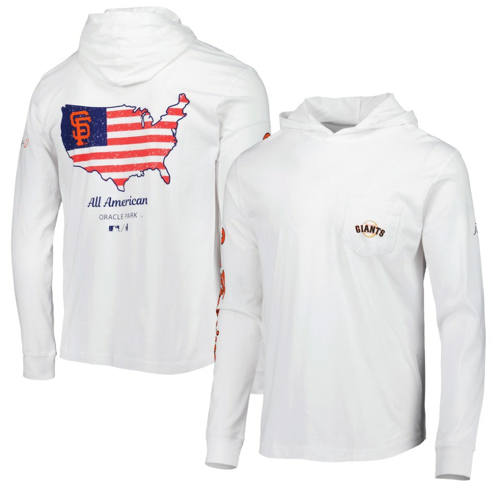 San Francisco Giants johnnie-O Edison Hoodie T-Shirt White