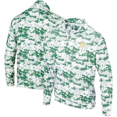 Athletics Digital Camo Performance Quarter-Zip Pullover Jacket Green