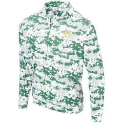 Athletics Digital Camo Performance Quarter-Zip Pullover Jacket Green
