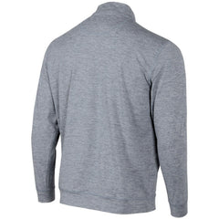 Minnesota Twins Peached Marled Yarn Quarter-Zip Pullover Jacket Heathered Navy