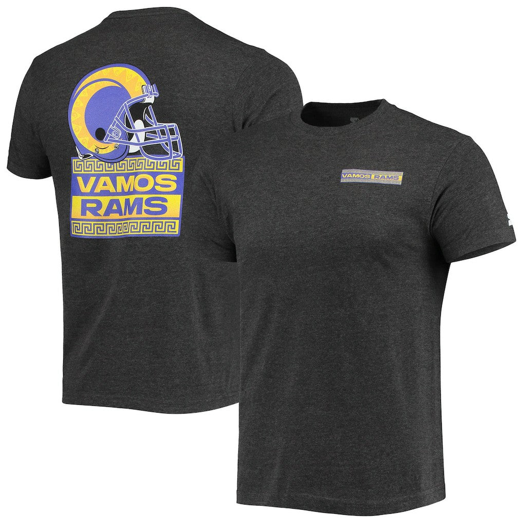 Los Angeles Rams Starter Vamos T-Shirt - Black discount