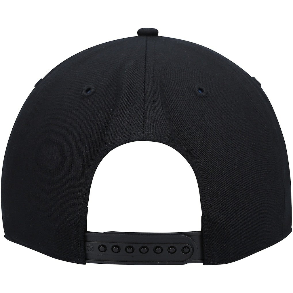 Indiana Pacers '47 Crosstown Script Hitch Snapback Hat - Black on sale