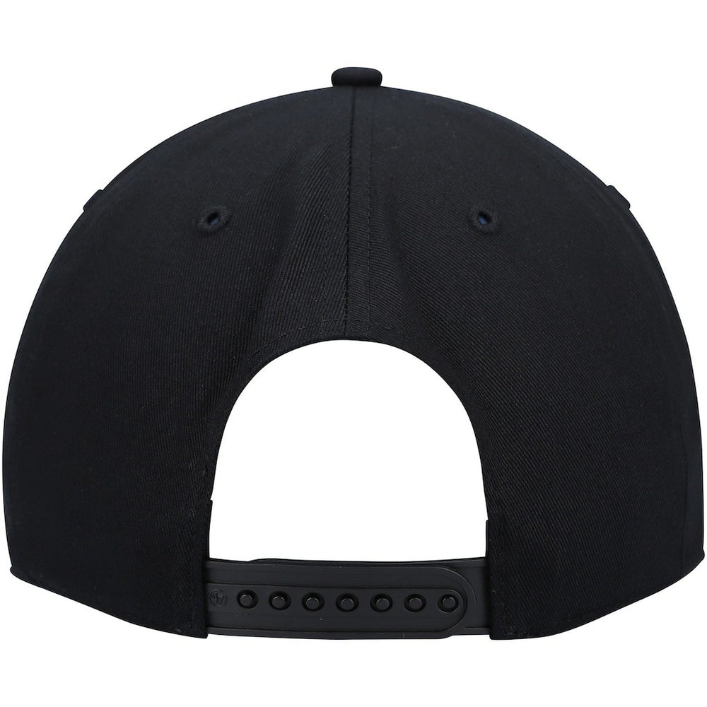 Indiana Pacers '47 Crosstown Script Hitch Snapback Hat - Black on sale