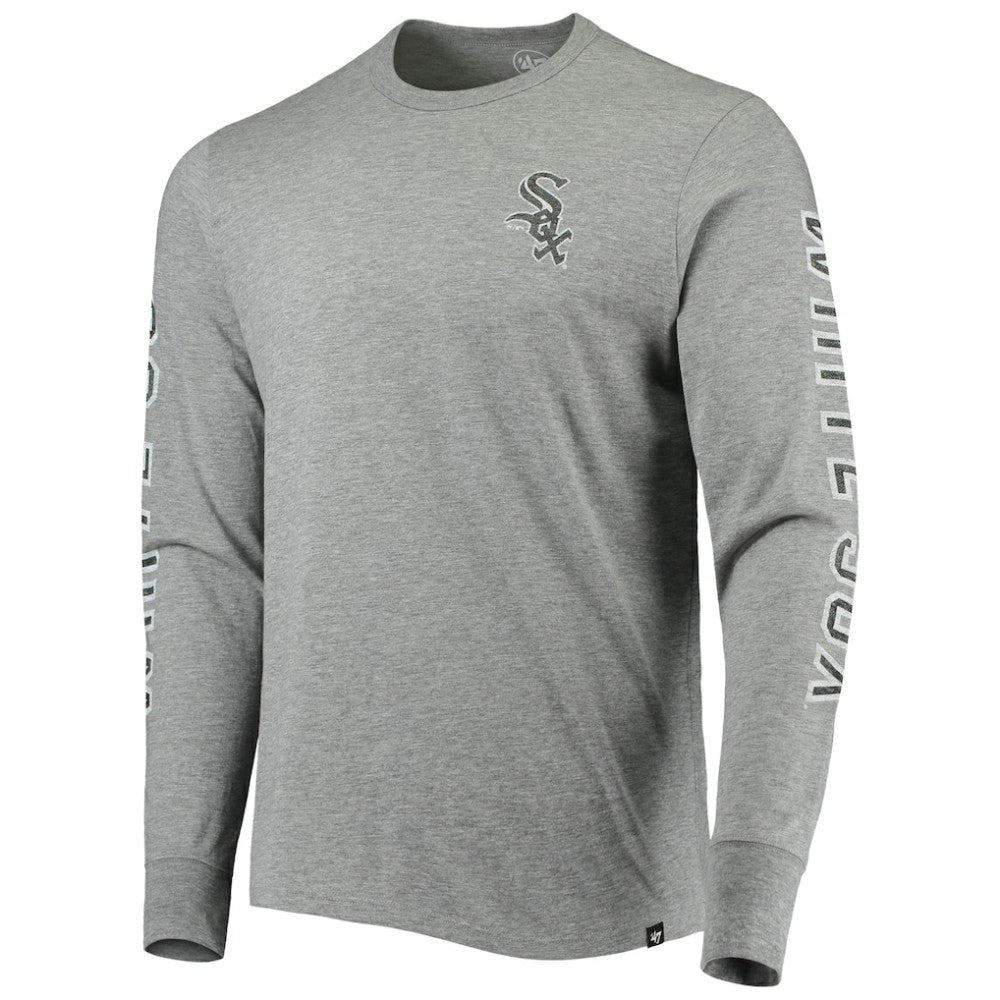 Chicago White Sox Team Long Sleeve T-Shirt Heathered Gray