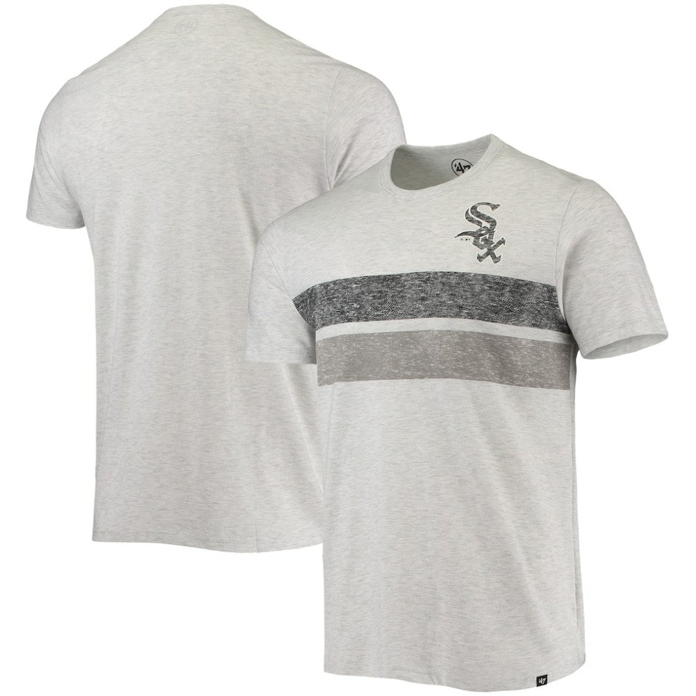 Chicago White Sox Team Logo T-Shirt Heathered Gray