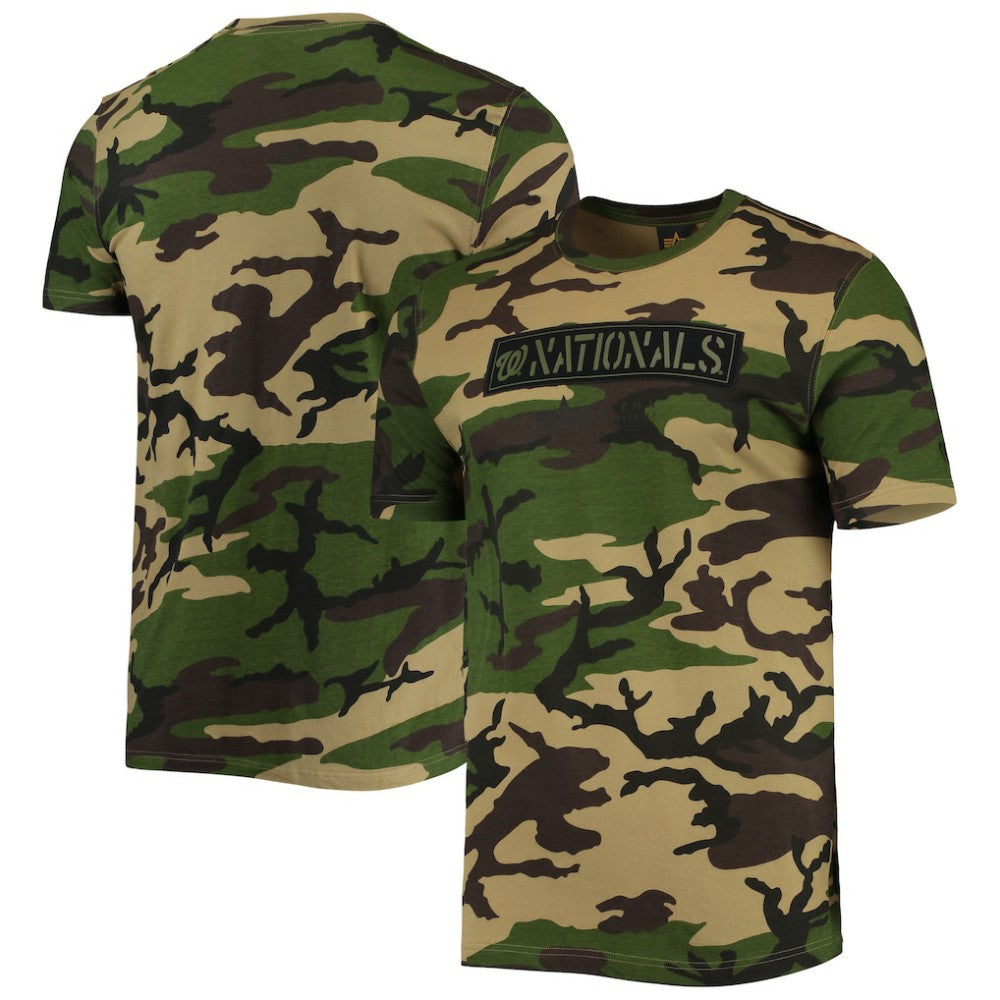 Washington Nationals Club T-Shirt Camo