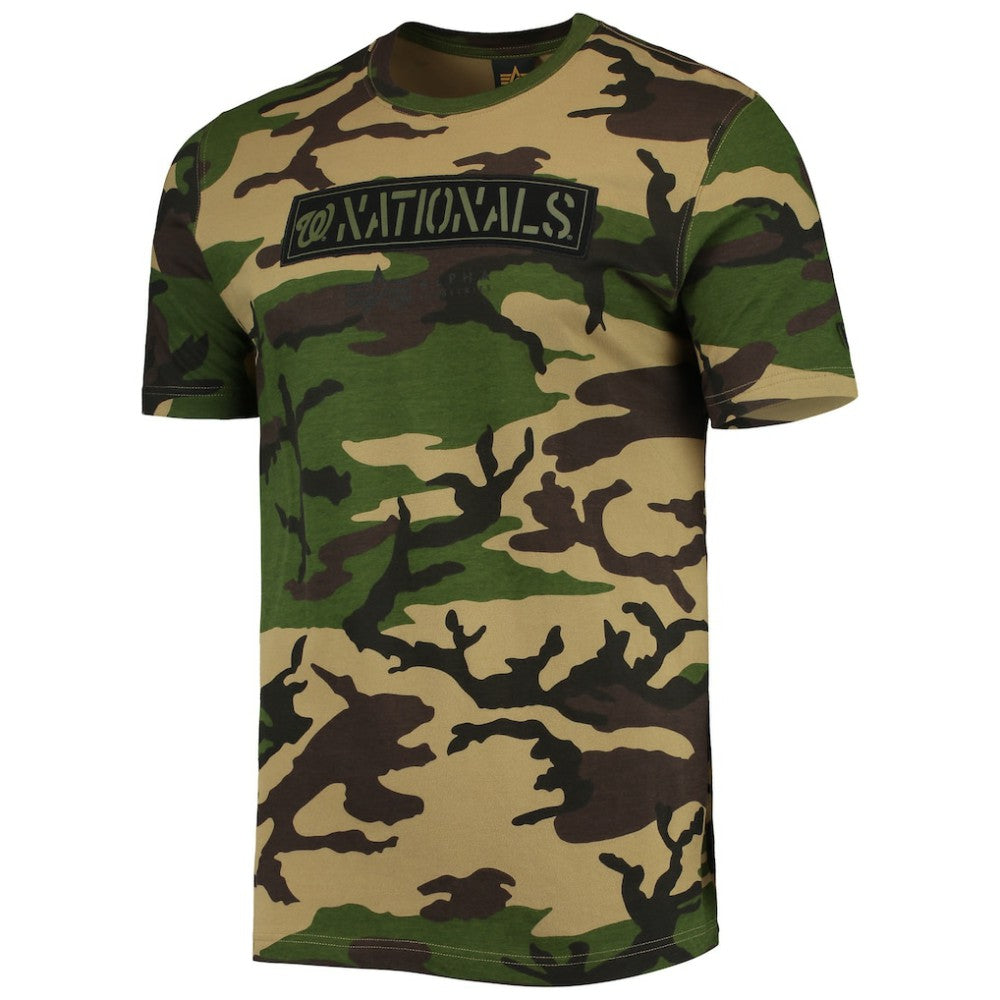 Washington Nationals Club T-Shirt Camo