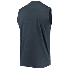 Milwaukee Brewers Muscle Tank Top Heathered Navy