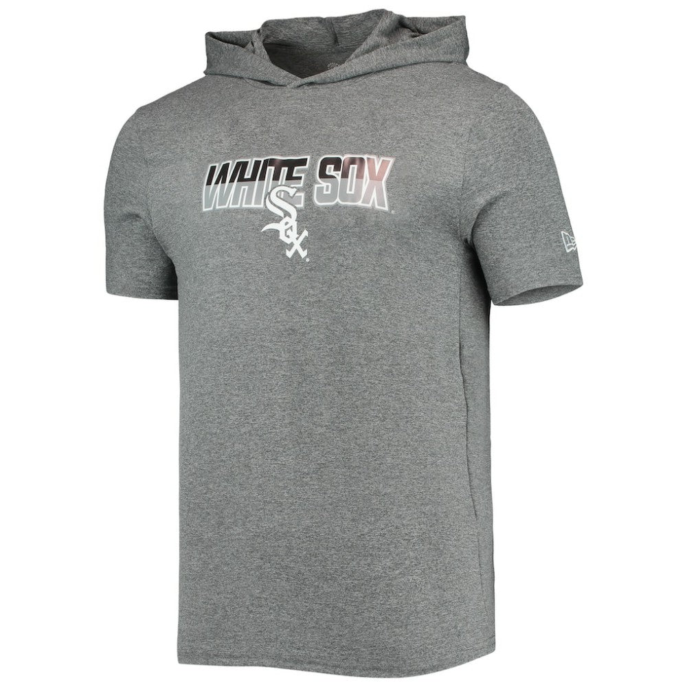Chicago White Sox Hoodie T-Shirt Heathered Gray