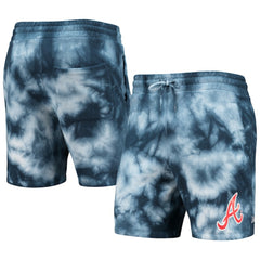 Atlanta Braves Team Dye Shorts Navy