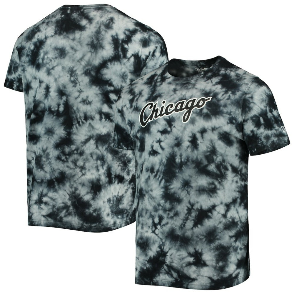 Chicago White Sox Team Tie-Dye T-Shirt Black