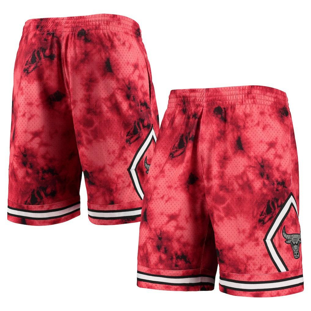 Chicago Bulls Hardwood Classics 1997 Galaxy Swingman Shorts - Red outlet