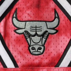 Chicago Bulls Hardwood Classics 1997 Galaxy Swingman Shorts - Red outlet