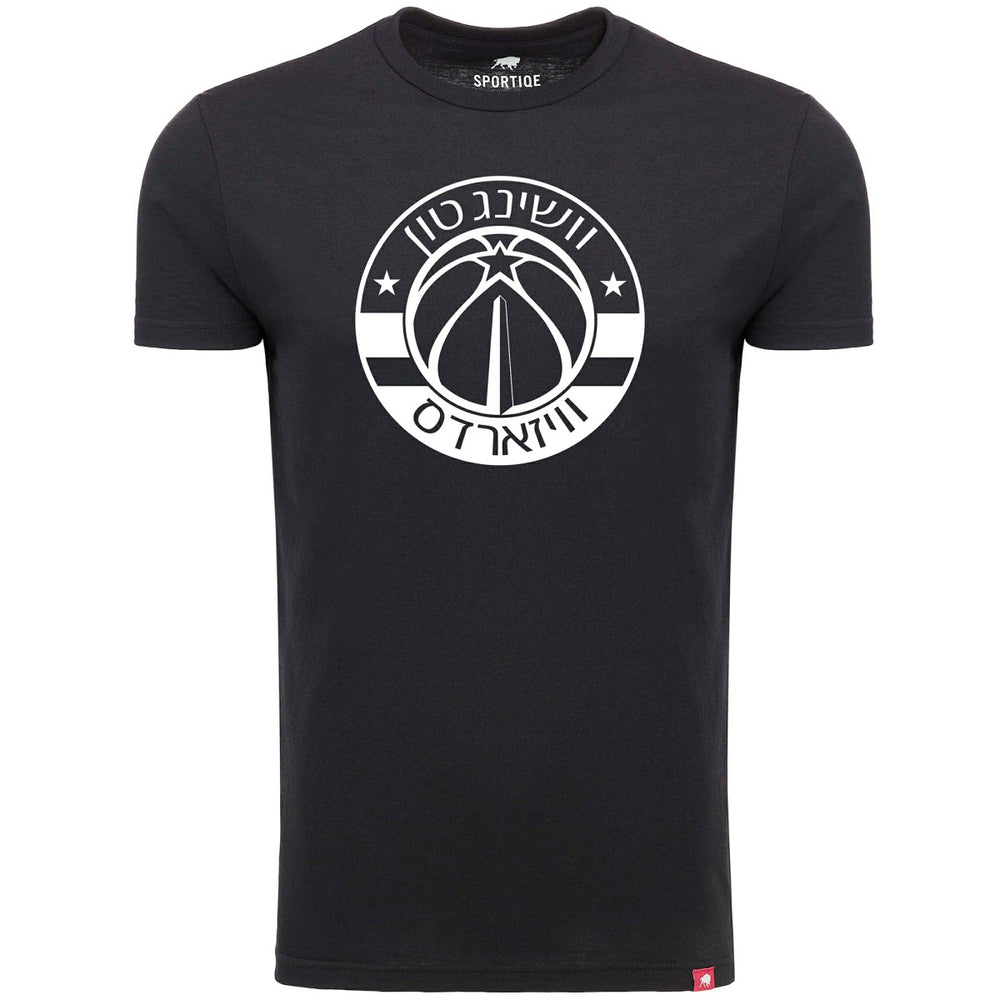 Washington Wizards Sportiqe Hebrew Language Comfy Tri-Blend T-Shirt - Black discount
