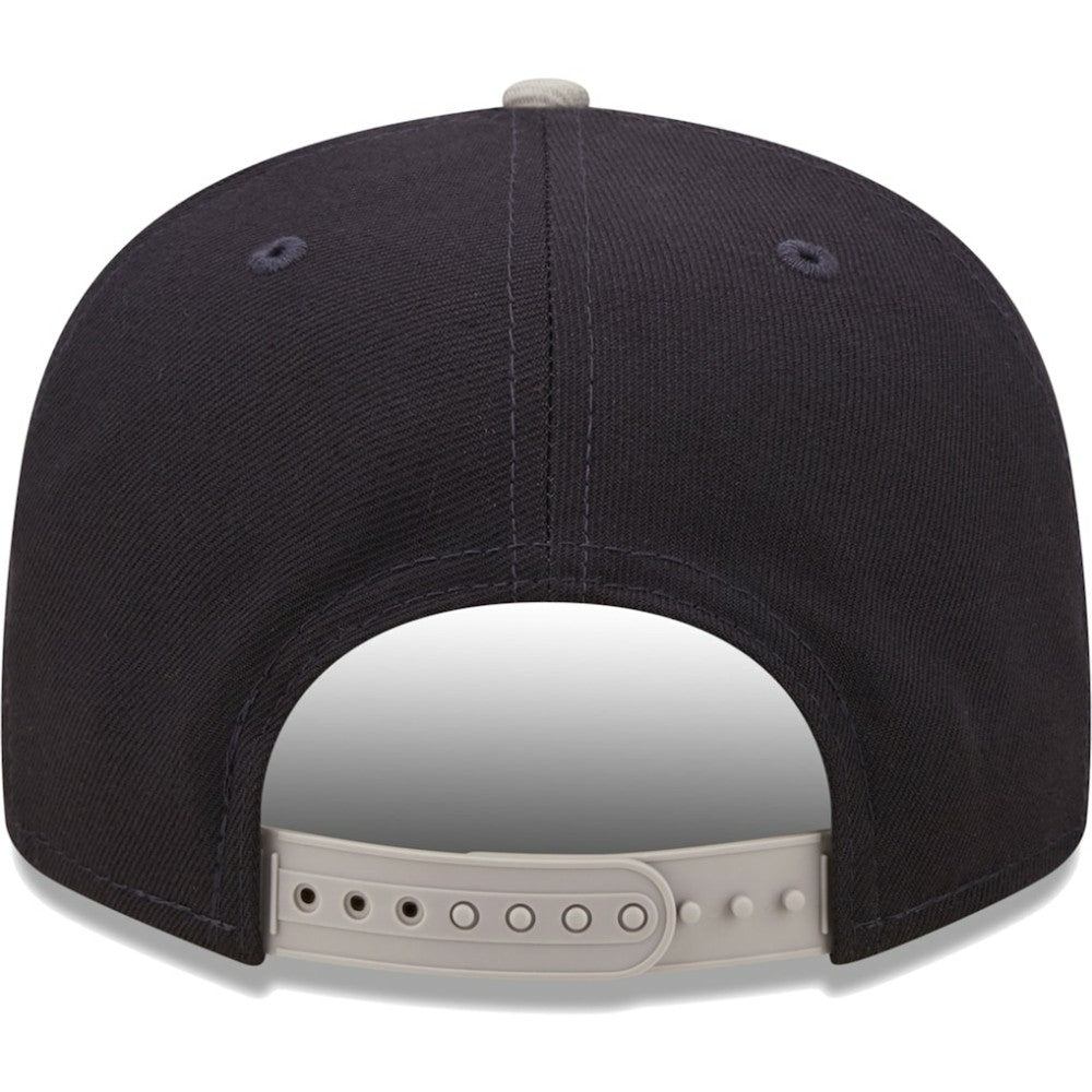 New York Yankees Team Script 9FIFTY Adjustable Snapback Hat Navy/Gray