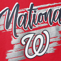 Washington Nationals Girls Youth Dream Scoop-Neck T-Shirt Red