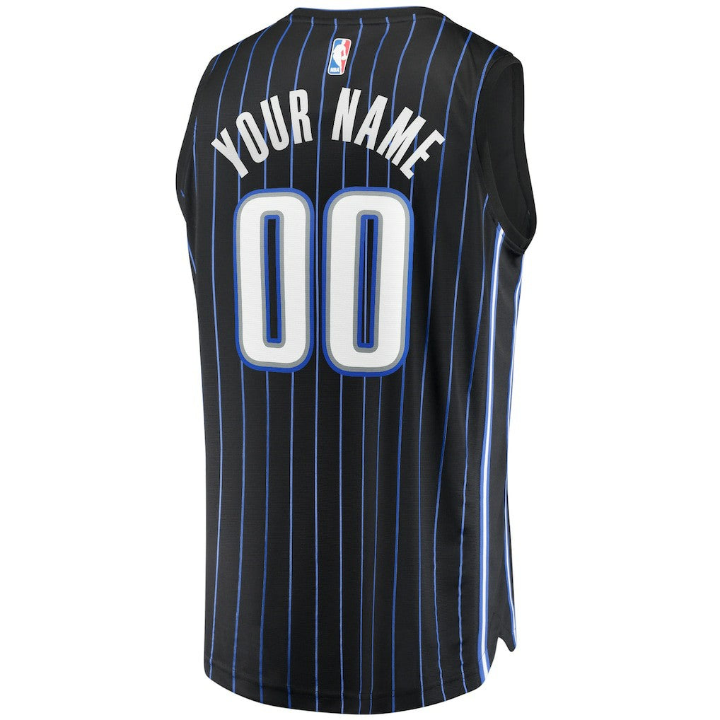 Orlando Magic Youth Fast Break Replica Custom Jersey Black - Icon Edition on sale