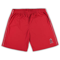 Los Angeles Angels Big & Tall Mesh Shorts Red