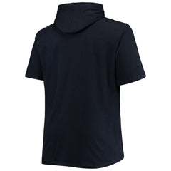 Cleveland Guardians Big & Tall Jersey Short Sleeve Pullover Hoodie T-Shirt Navy