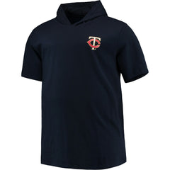 Minnesota Twins Big & Tall Jersey Short Sleeve Pullover Hoodie T-Shirt Navy
