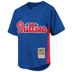 Roy Halladay Philadelphia Phillies Youth Cooperstown Collection Mesh Batting Practice Jersey Royal