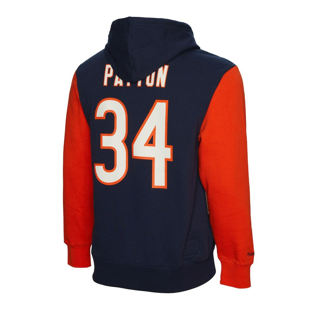 Walter Payton Chicago Bears Retired Player Name & Number Pullover Hoodie - Navy outlet