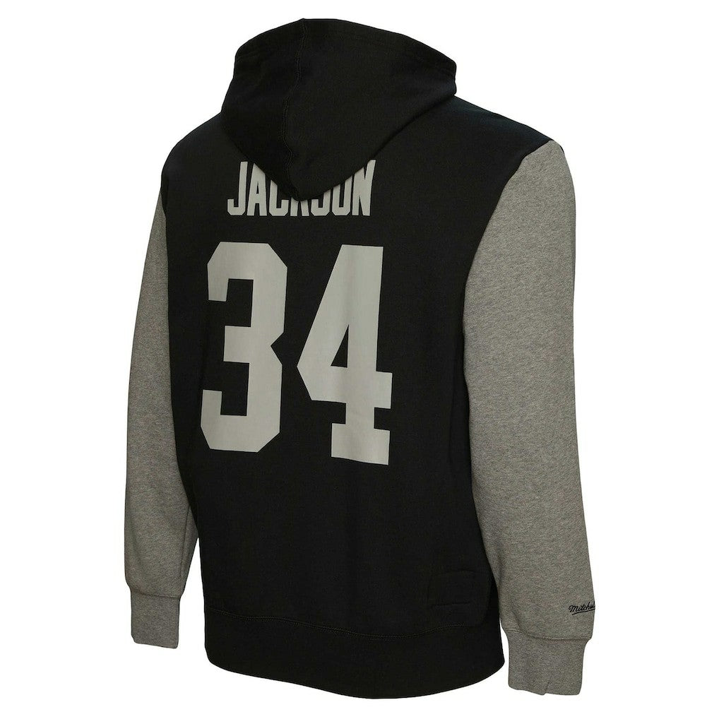 Bo Jackson Las Vegas Raiders Retired Player Name & Number Pullover Hoodie - Black online