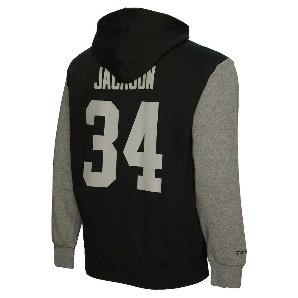 Bo Jackson Las Vegas Raiders Retired Player Name & Number Pullover Hoodie - Black online