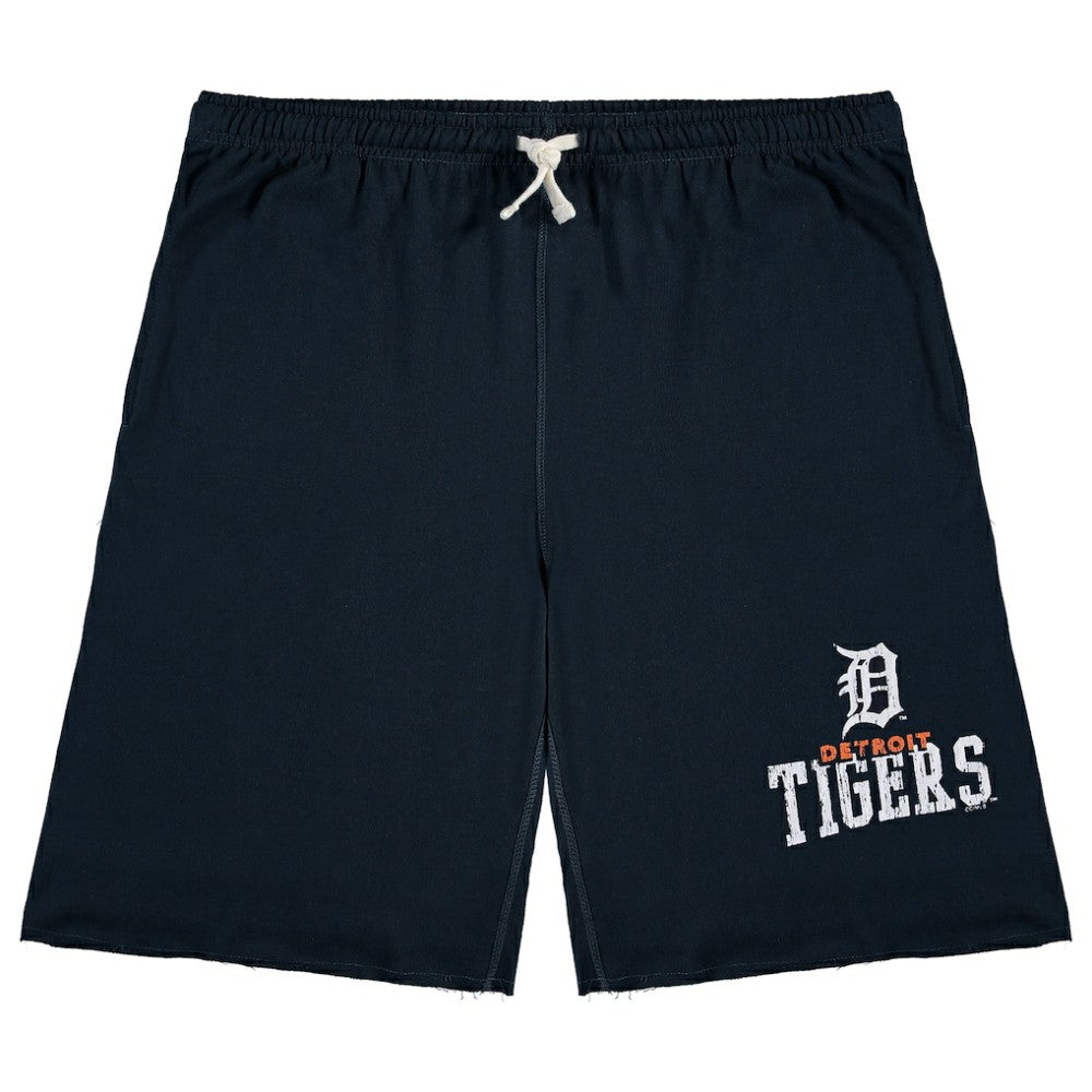 Detroit Tigers Big & Tall French Terry Shorts Navy
