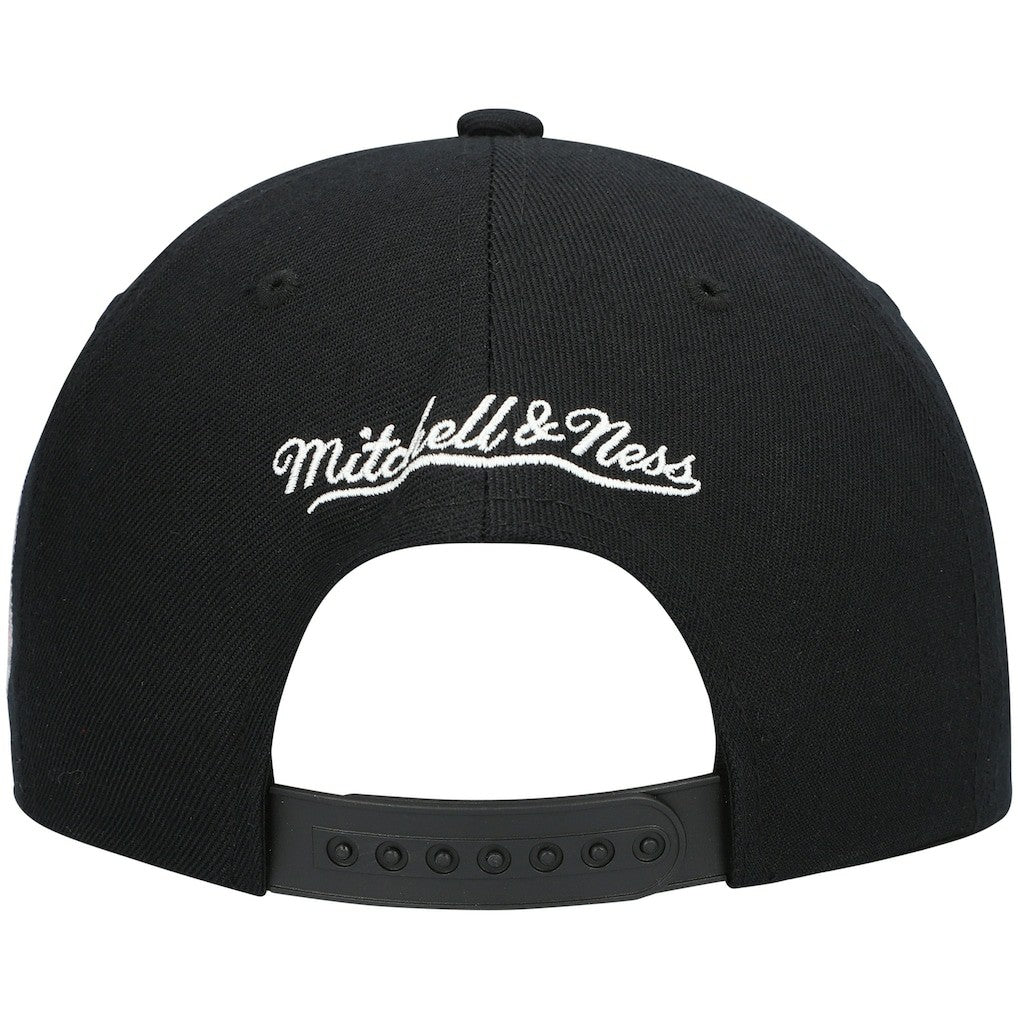 Atlanta Hawks Hardwood Classics Script 2.0 Snapback Hat - Black for sale