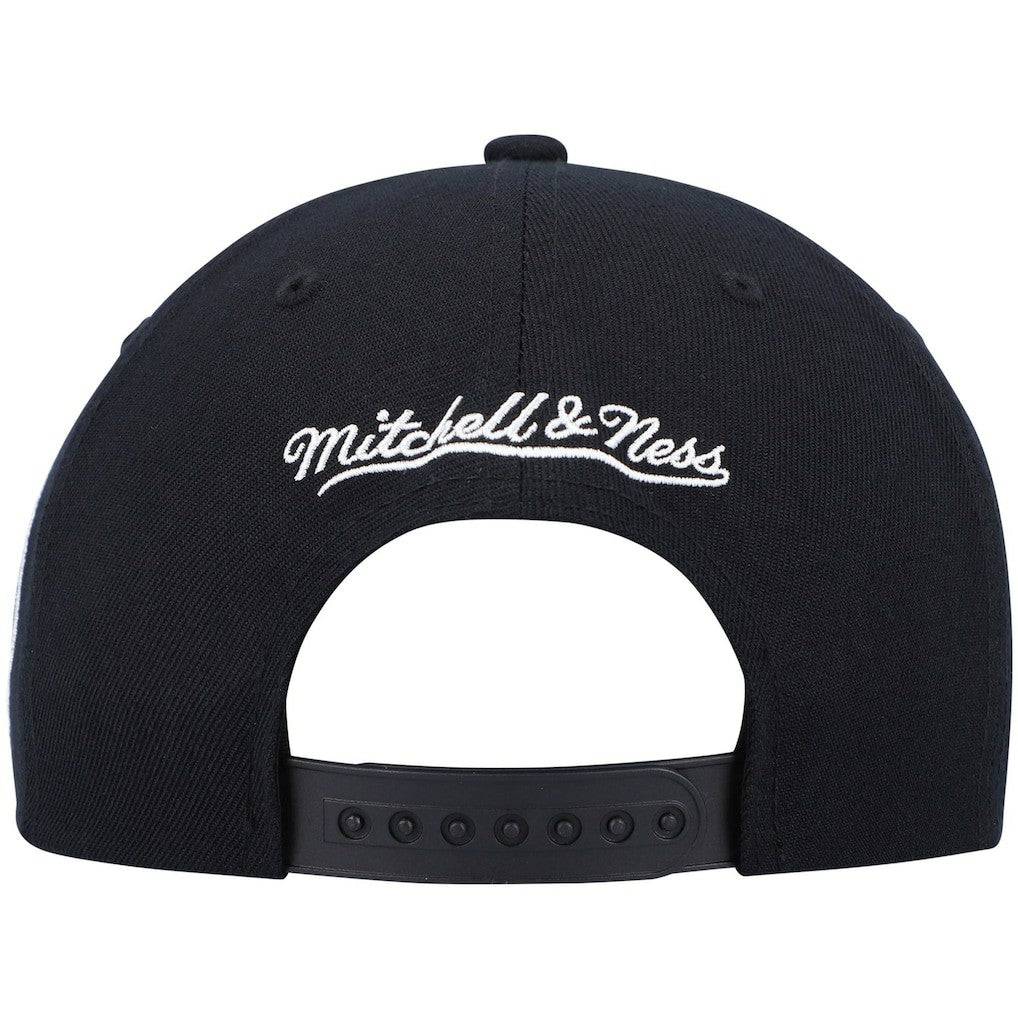 Brooklyn Nets Hardwood Classics Script 2.0 Snapback Hat - Black discount
