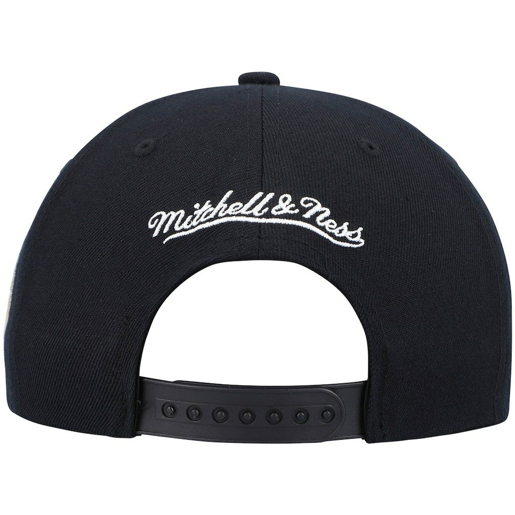 Indiana Pacers Hardwood Classics Script 2.0 Snapback Hat - Black cheap