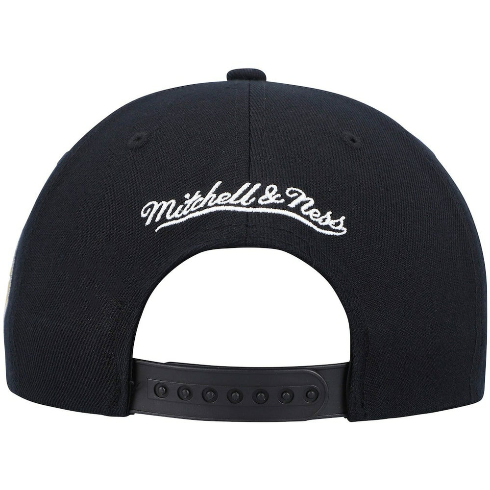 Indiana Pacers Hardwood Classics Script 2.0 Snapback Hat - Black cheap