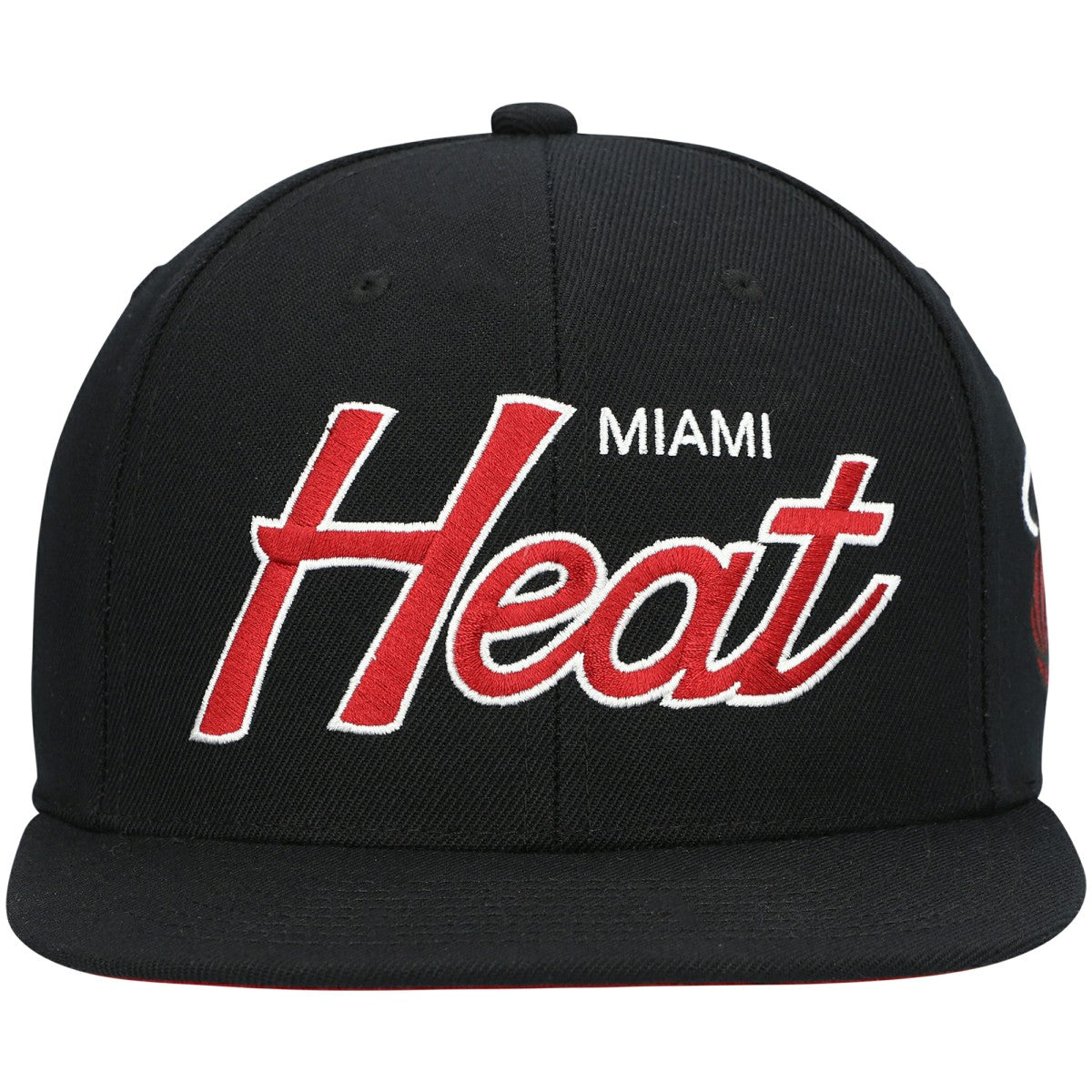 Miami Heat Hardwood Classics Script 2.0 Snapback Hat - Black online