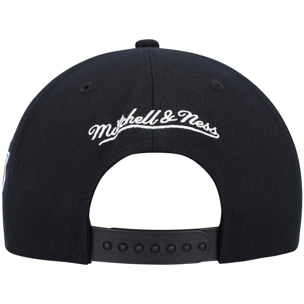 New York Knicks Hardwood Classics Script 2.0 Snapback Hat - Black sale