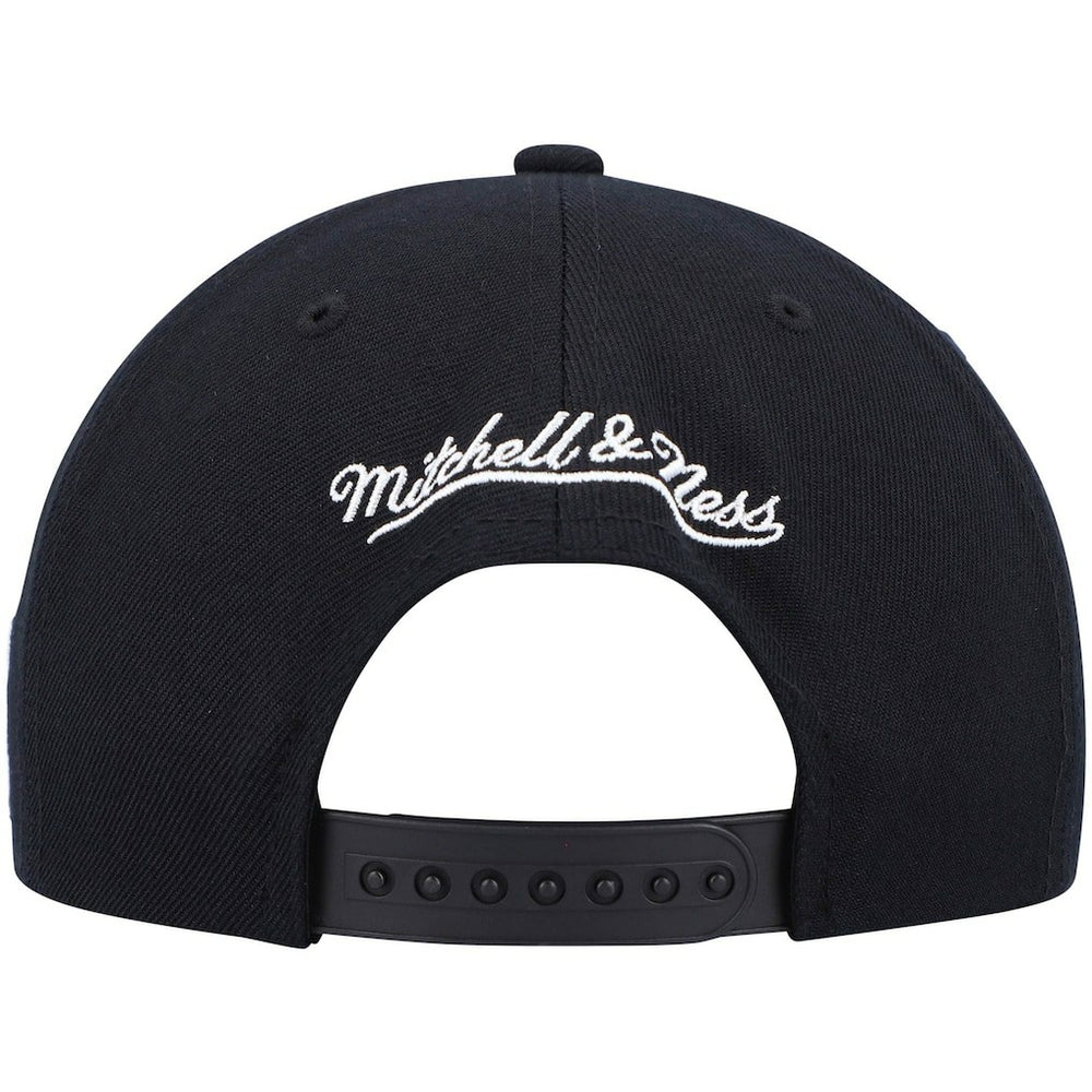Philadelphia 76ers Hardwood Classics Script 2.0 Snapback Hat - Black for sale