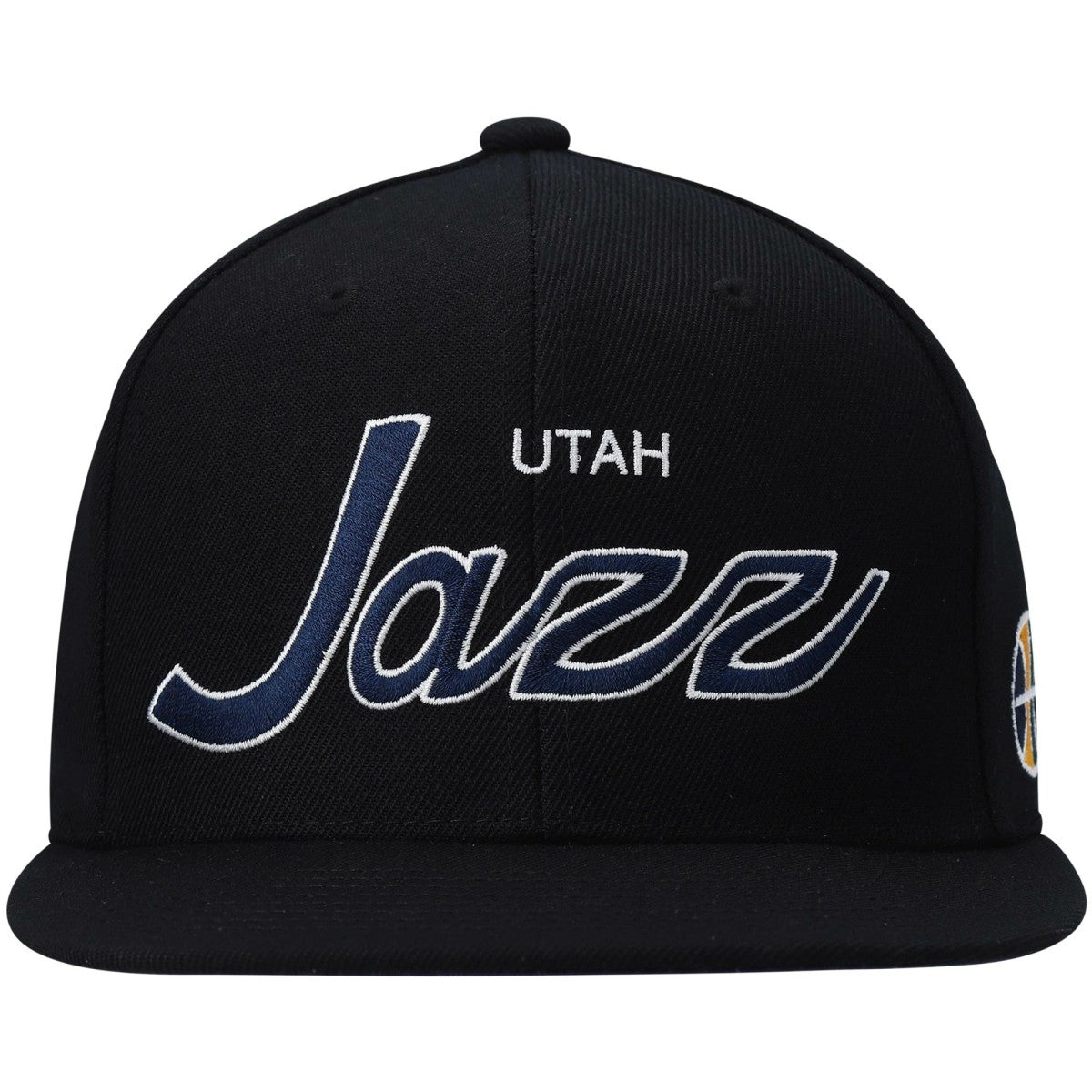 Utah Jazz Hardwood Classics Script 2.0 Snapback Hat - Black online